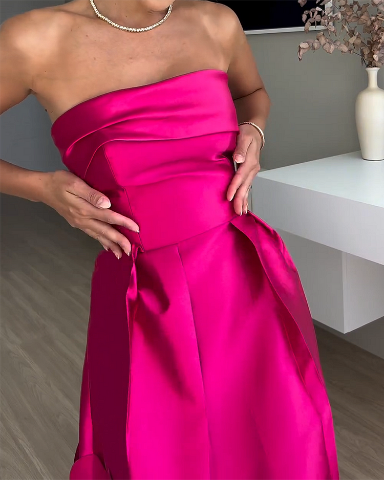 Britt | Elegantes Röhrentop-Kleid
