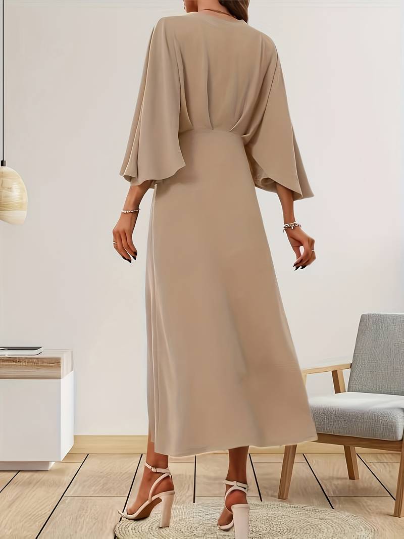 Catherine | A-Linien-Kleid mit eleganten Rüschenärmeln