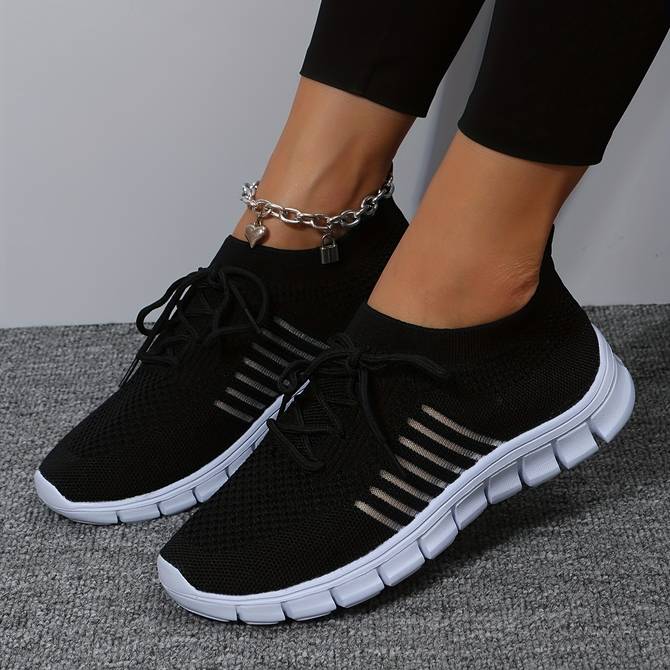 Casual Sneakers mit Schnürsenkeln