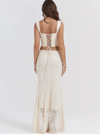 Lea - Suninheart Elegantes 2-teiliges Damenkleid