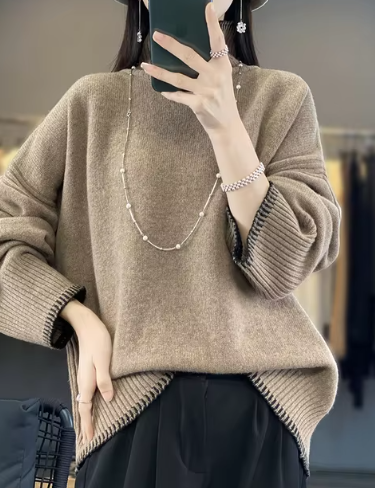 Calandra - Rollkragenpullover Mode Lose