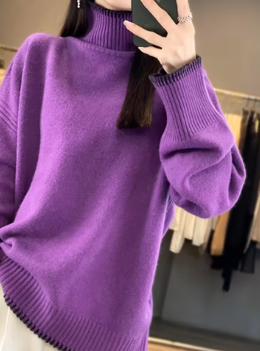 Calandra - Rollkragenpullover Mode Lose