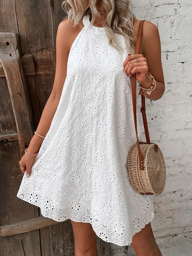 Broderie-Kleid