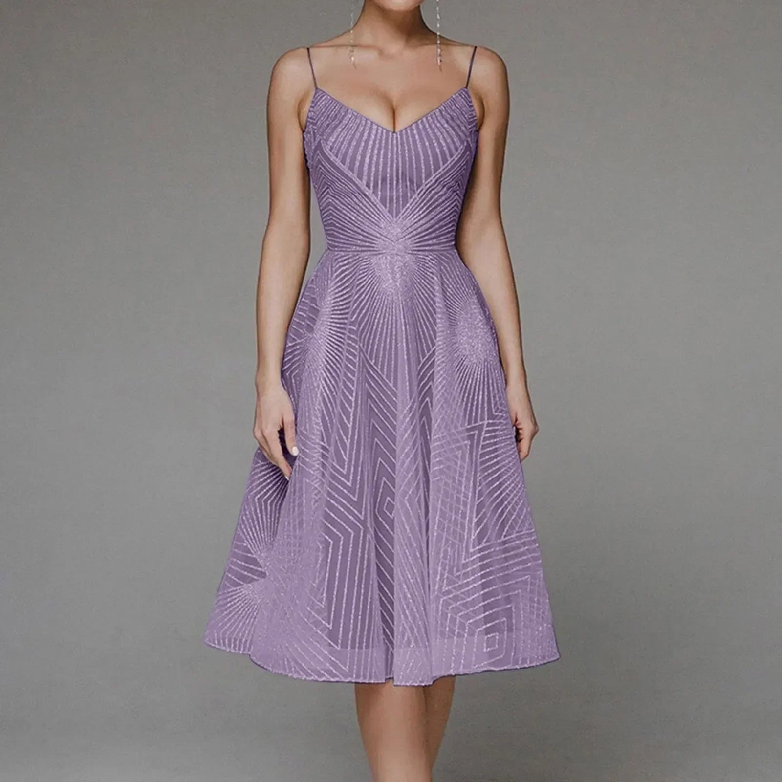 Melissa | Glamouröses Cocktailkleid mit funkelndem Design