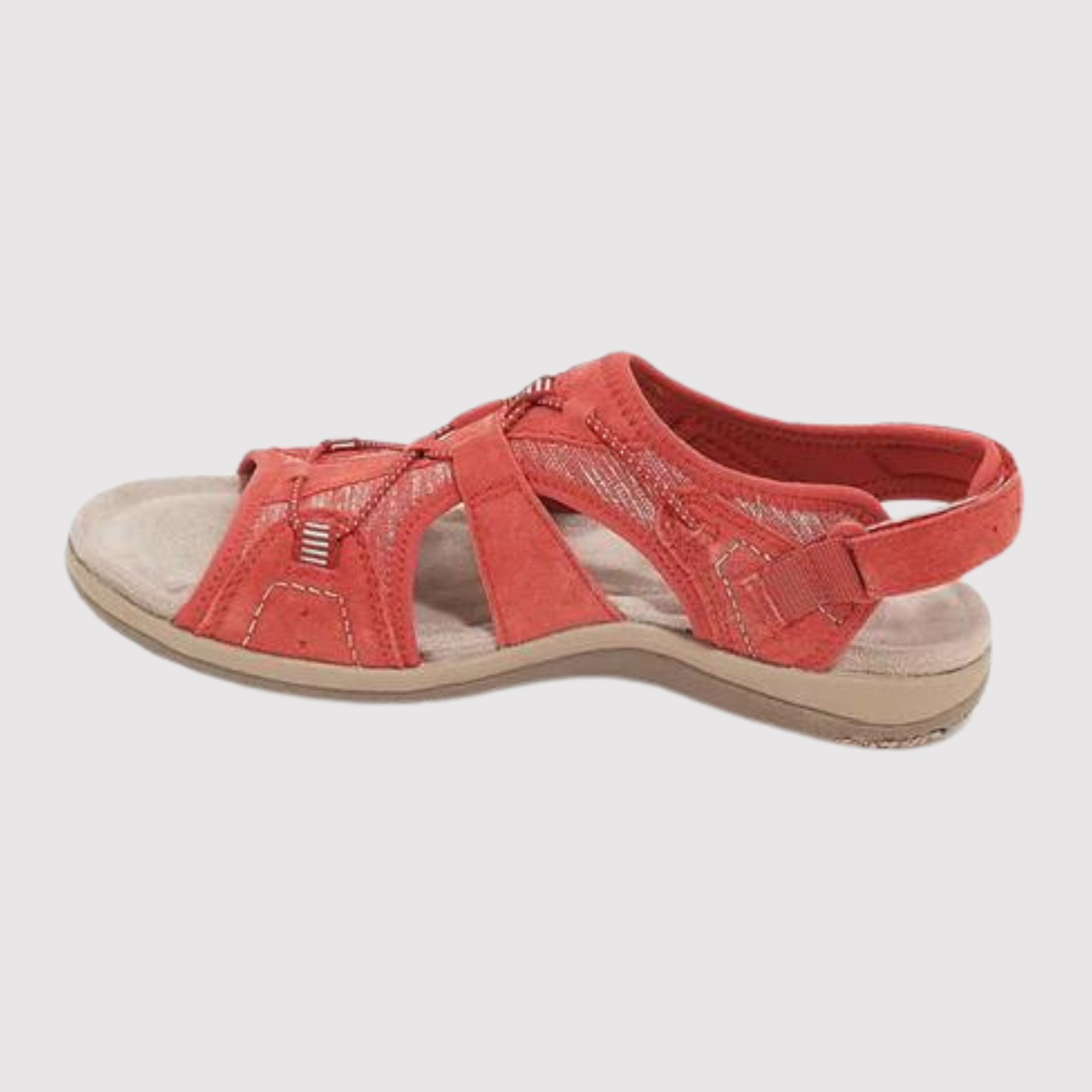 Caroline | Stützende und weiche, verstellbare orthopädische Sandalen für Frauen