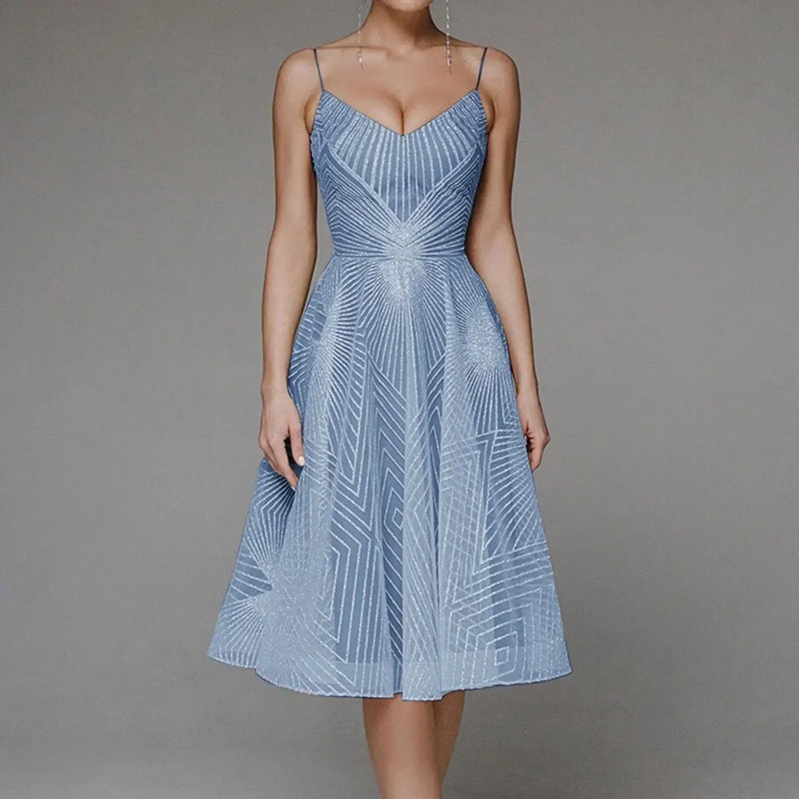 Melissa | Glamouröses Cocktailkleid mit funkelndem Design