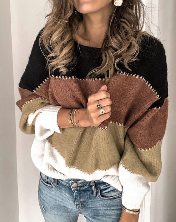 Claire - Langarmpullover für Damen