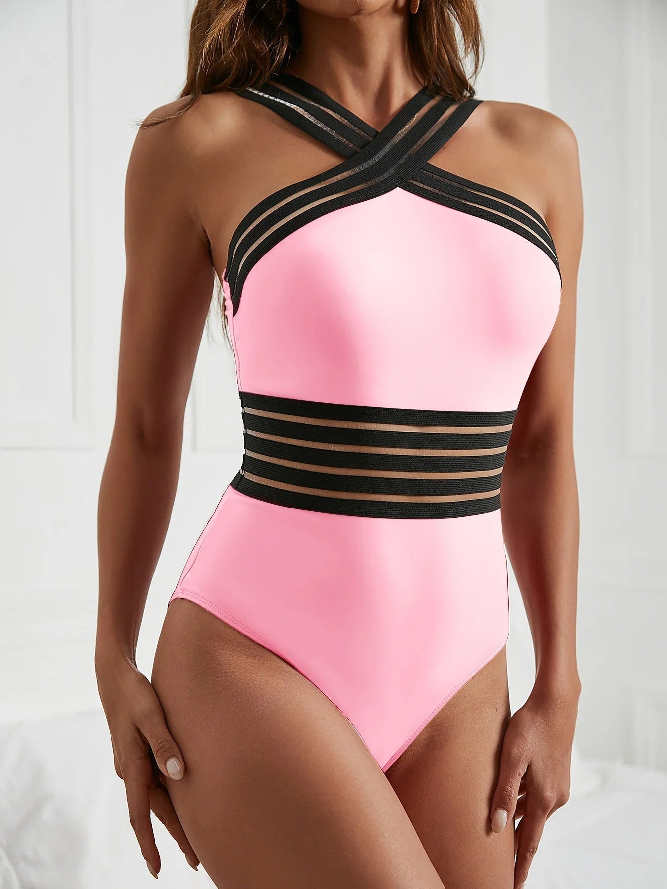 Carlotta - Bikini-Set mit tiefem Ausschnitt