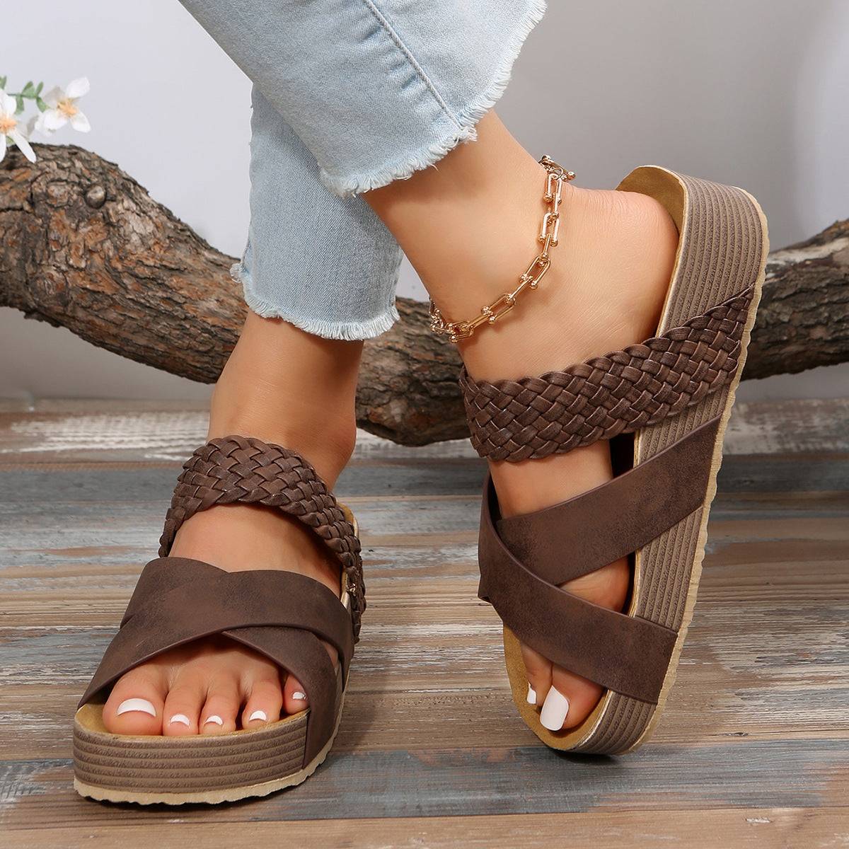 Lara | Criss-Cross-Sandalen für Frauen