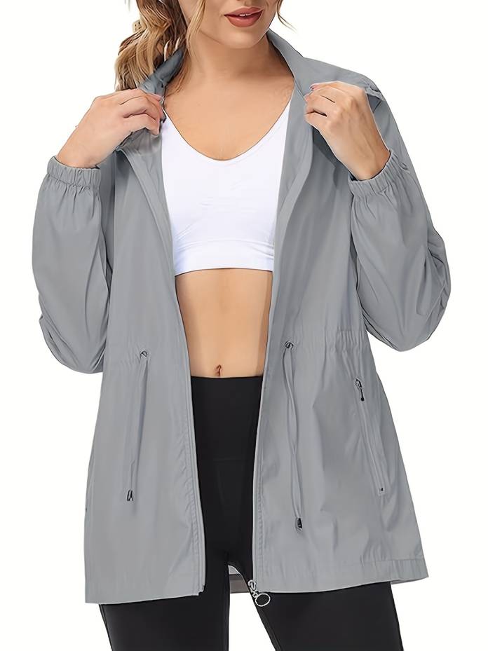 Lässige Zip-Up Jacke