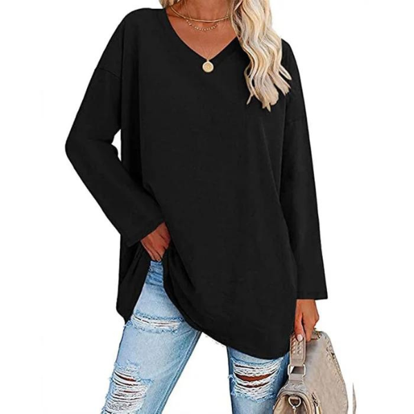 V-Neck Pullover für Frauen