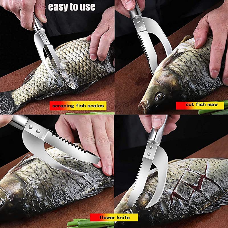 1+1 Gratis | FishPeeler™️ 3-in-1 Fischschuppen-Messer