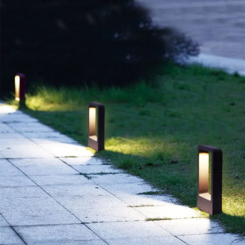 Elegantes Led-Licht für den Garten