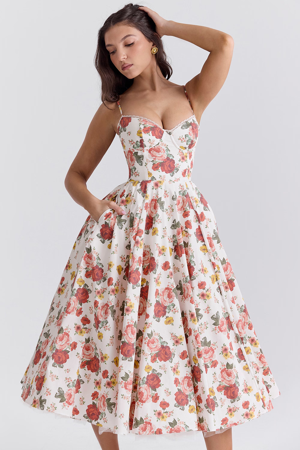 Lena | Elegantes Abendkleid mit Tüll