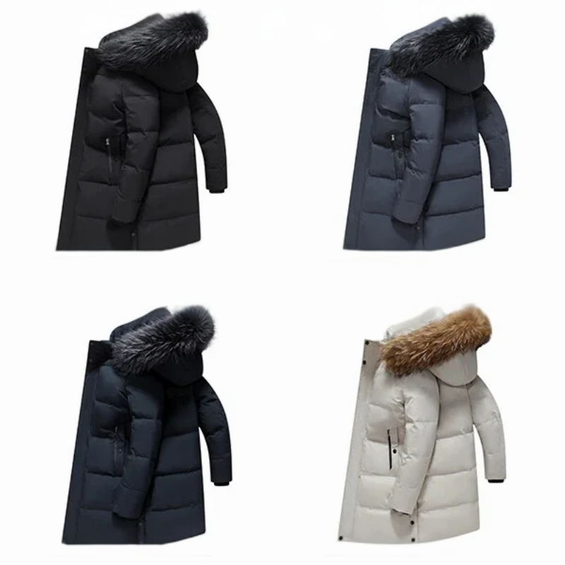 Winterjacke mit Kapuze für Männer