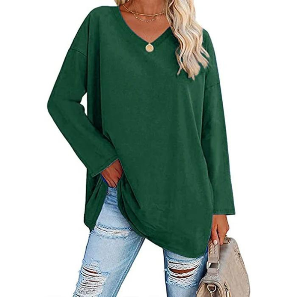 V-Neck Pullover für Frauen