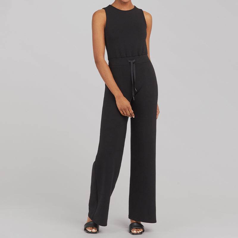 Jumpsuit aus Ebenholz - Stilvoll und bequem