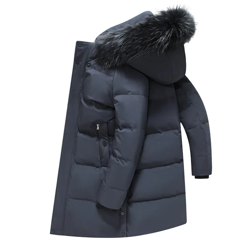 Winterjacke mit Kapuze für Männer