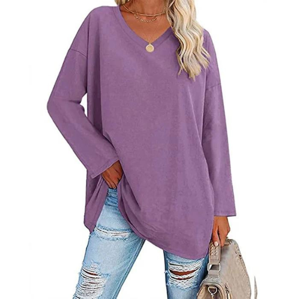 V-Neck Pullover für Frauen