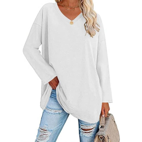 V-Neck Pullover für Frauen