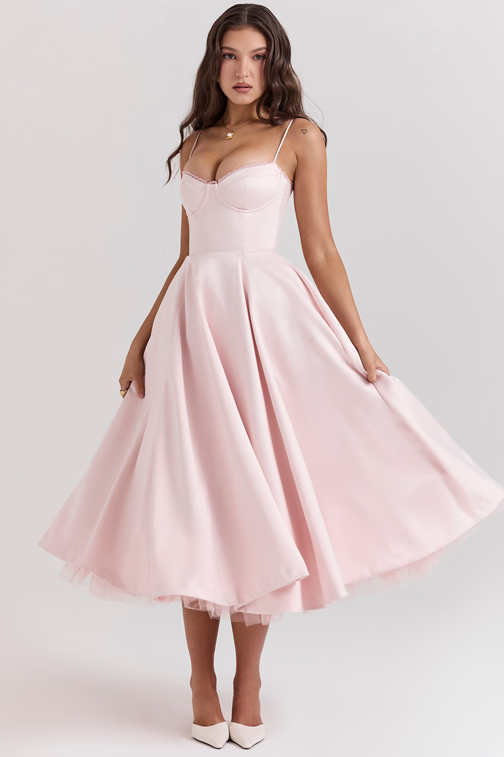 Lena | Elegantes Abendkleid mit Tüll