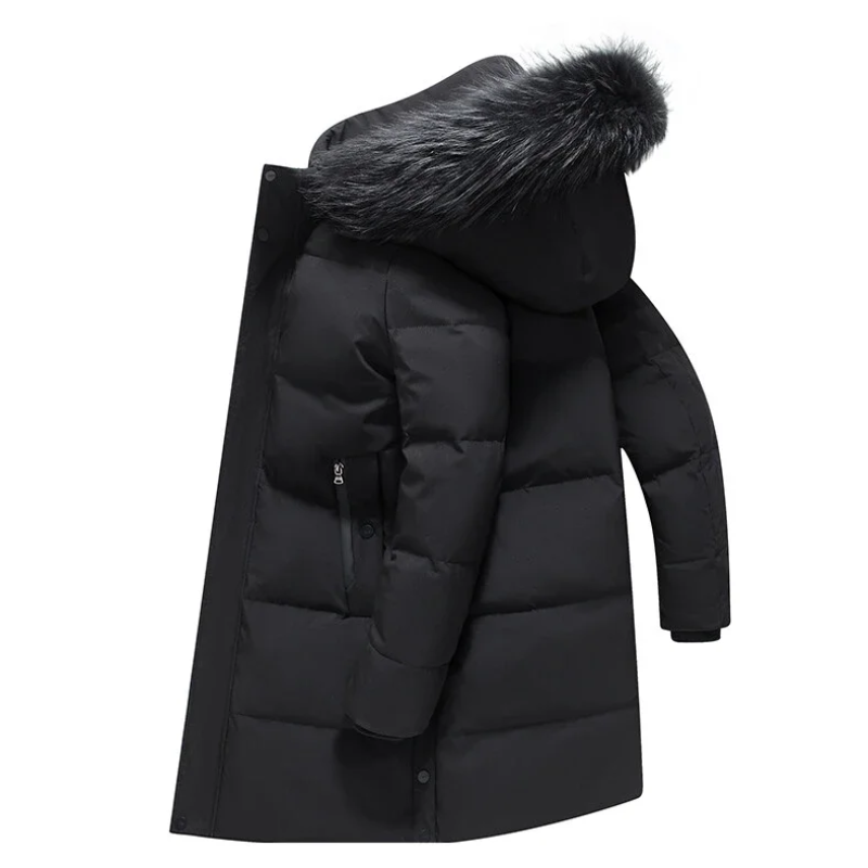 Winterjacke mit Kapuze für Männer