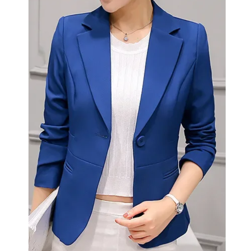 Valentina - Schicker Blazer mit Einzelknopfleiste für den Herbst für Damen