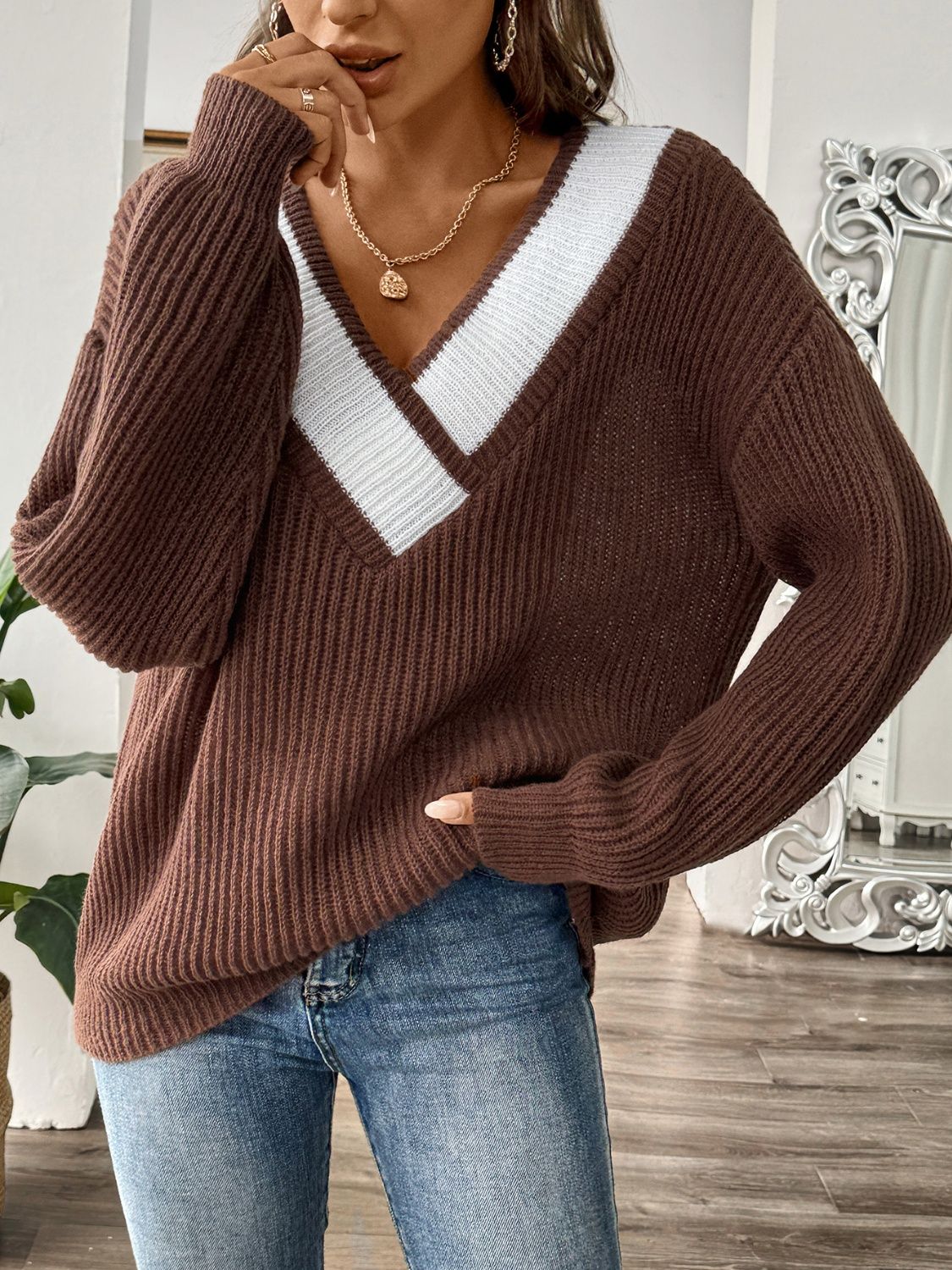 Zoe - Trendiger und Lässiger Herbst Pullover für Damen