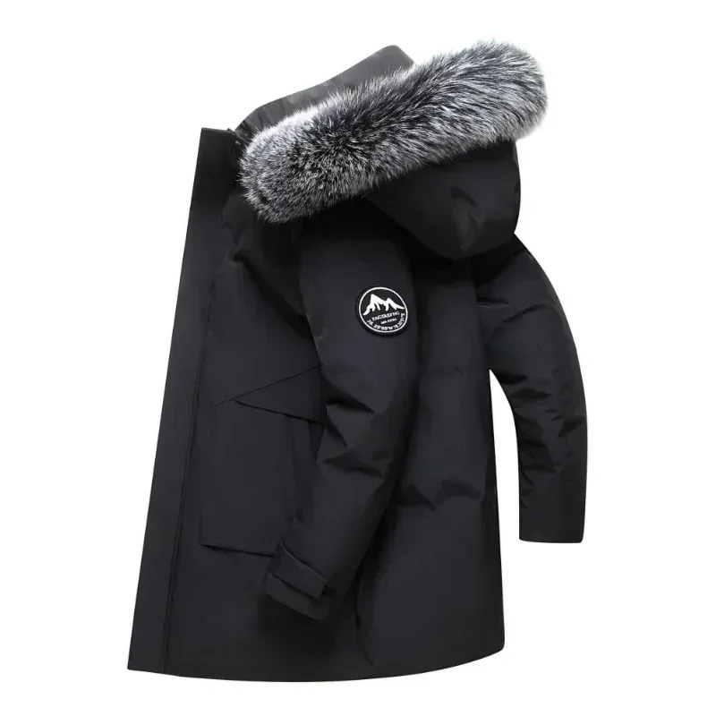 Winterjacke mit Kapuze für Männer