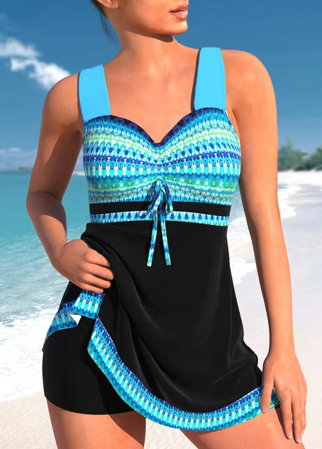 Hannelie - Zweiteiliges Tankini-Badeanzug-Set