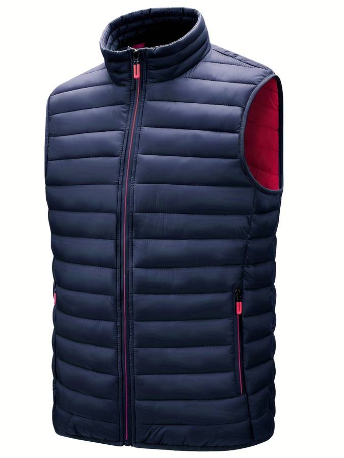 Bodywarmer mit hohem Kragen