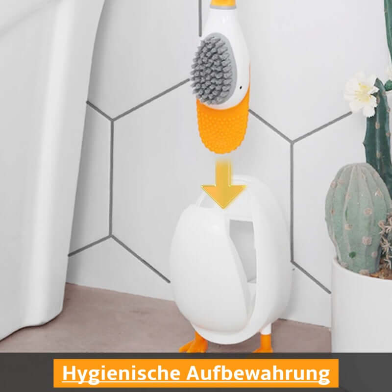 50% Rabatt | QuackClean™️ Ente Silikon Toilettenreinigungsbürste