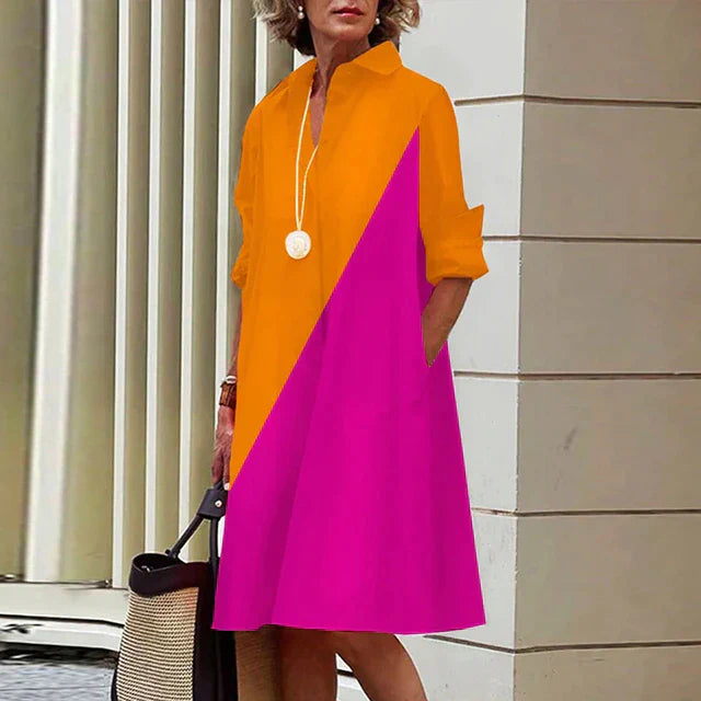 Ophelias - Langärmeliges Vintage-Kleid