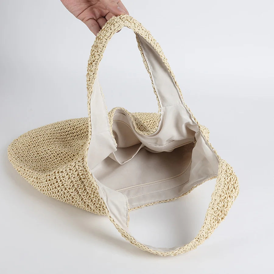 Rattan Strandtasche für Damen | Dassi