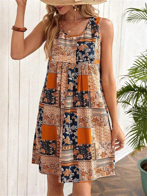 CORA - Vintage Kleid mit Karomuster