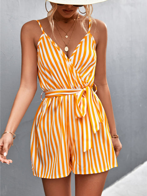 Playsuit mit Streifen