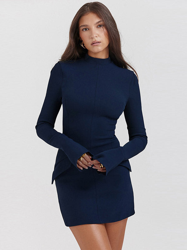 Eva | Stylisches langärmeliges Bodycon-Kleid