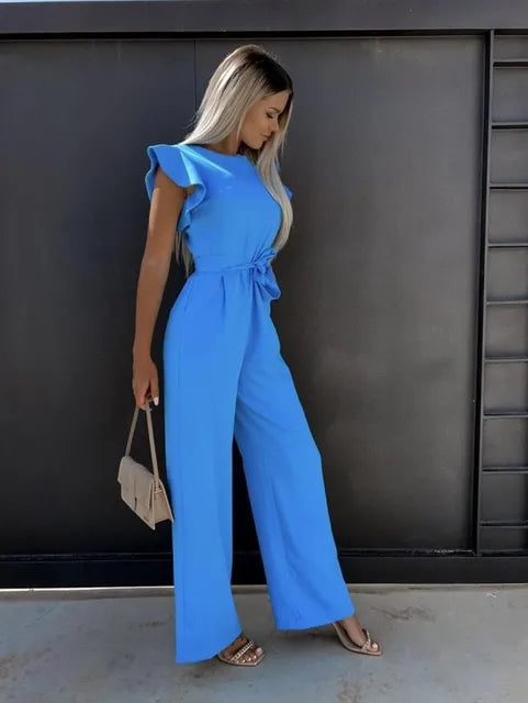 Jean | Eleganter Jumpsuit mit weiten Beinen