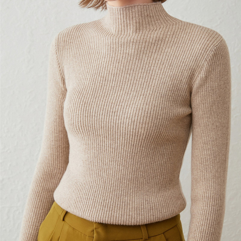 Vivoree - Lässiger Winter Bequeme Handgestrickte Rollkragenpullover für Damen