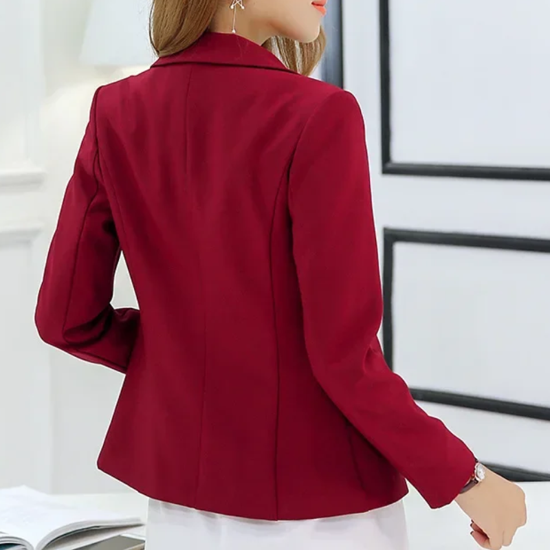 Valentina - Schicker Blazer mit Einzelknopfleiste für den Herbst für Damen