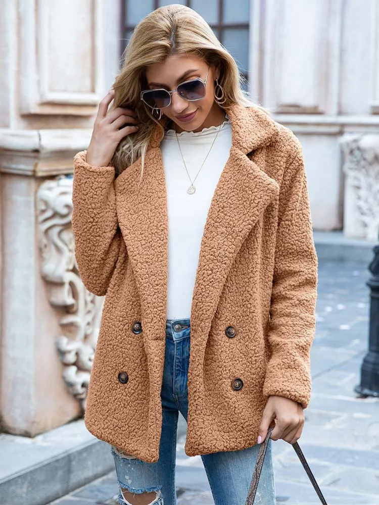 Pamela - Schicke und Bequeme Teddy-Winterjacke für Damen