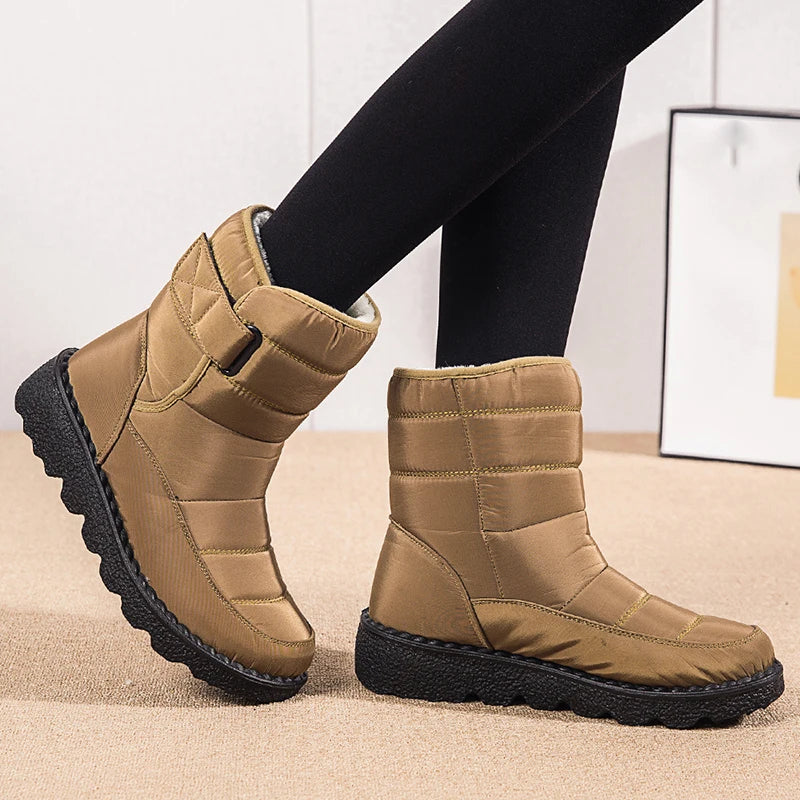 Sandra - Stilvolle und Wasserdichte Winter-Snowboots für Damen