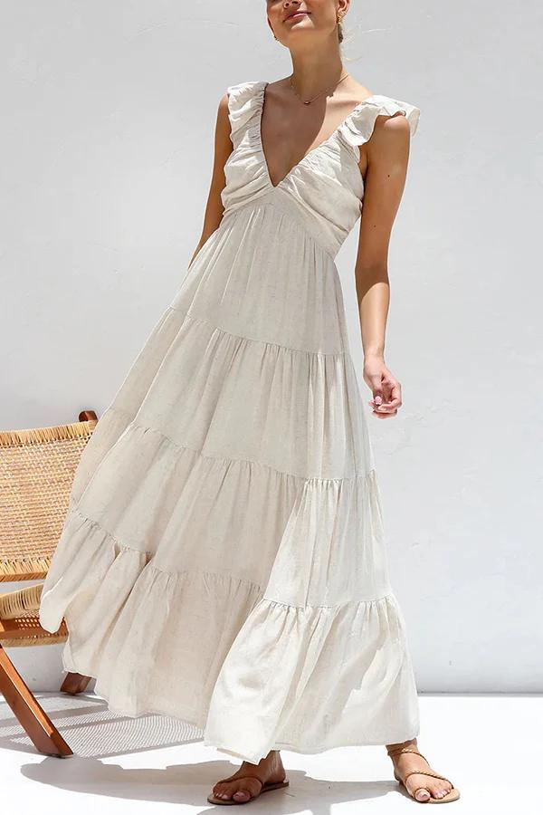 Sofie | Romantisches langes Sommerkleid