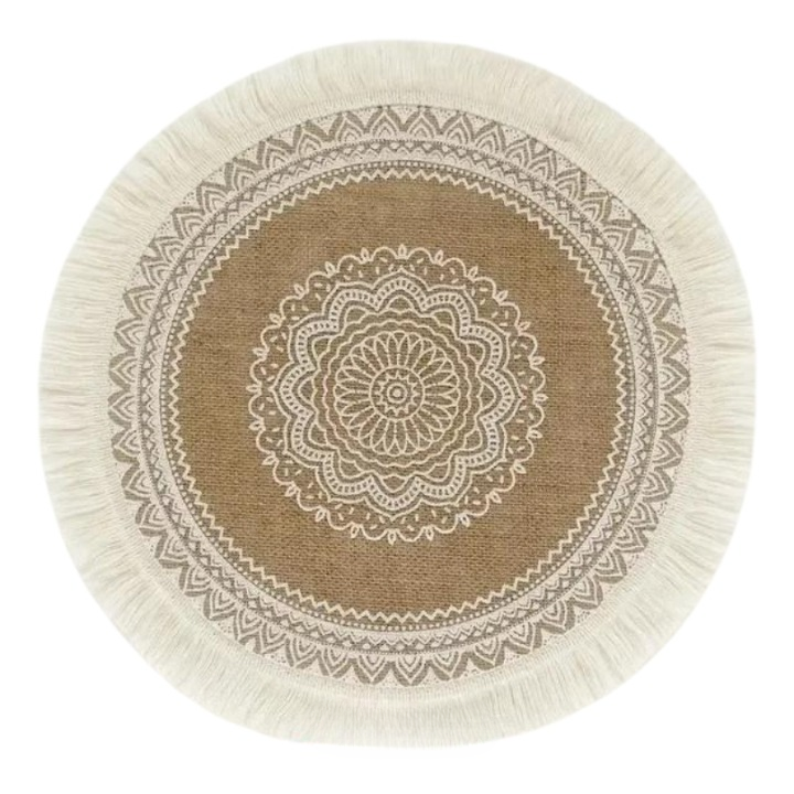 Handgewebte Boho-Tischsets