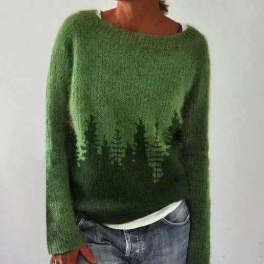 Della - Pullover für Frauen gestrickt