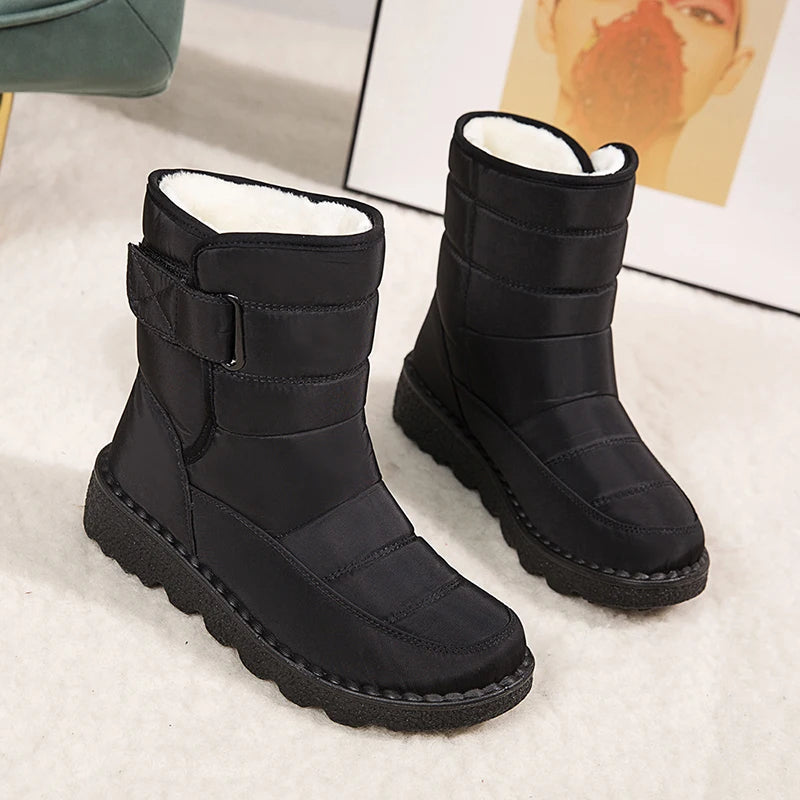 Sandra - Stilvolle und Wasserdichte Winter-Snowboots für Damen