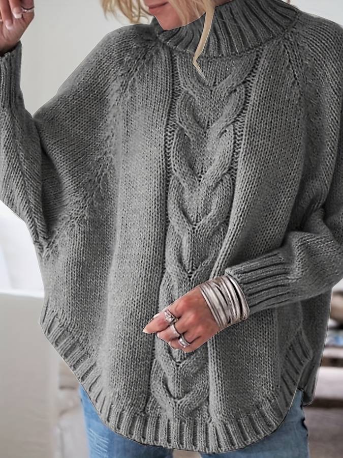 Pullover mit Fledermausärmeln