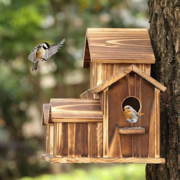 handgefertigtes Vogelhaus