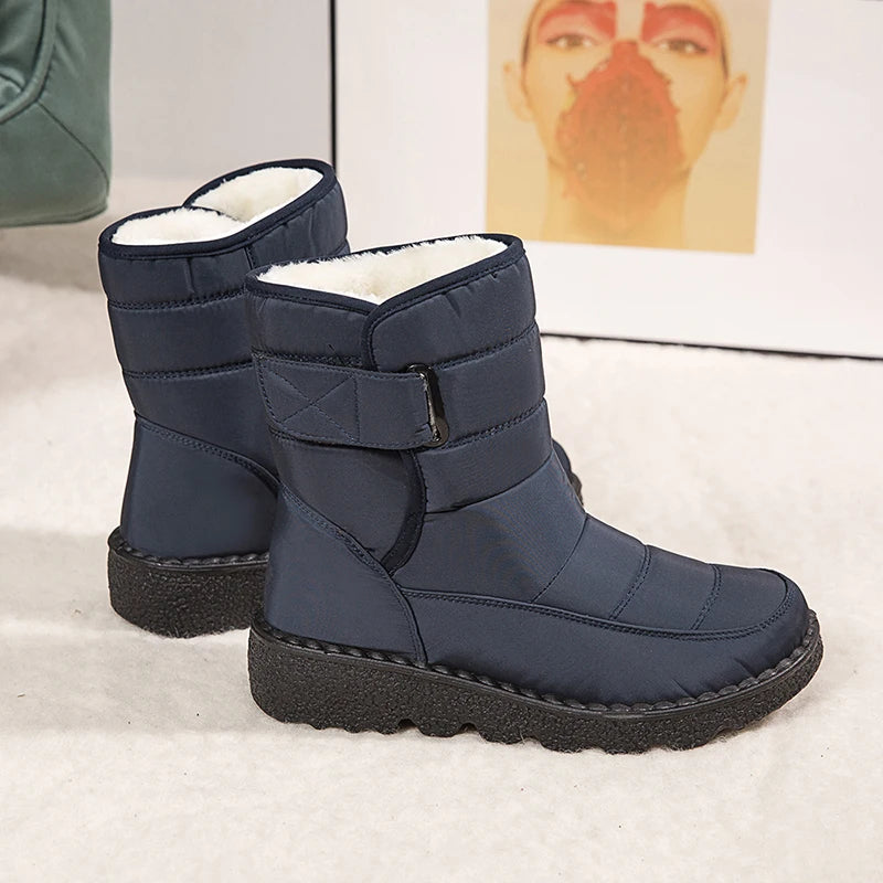 Sandra - Stilvolle und Wasserdichte Winter-Snowboots für Damen