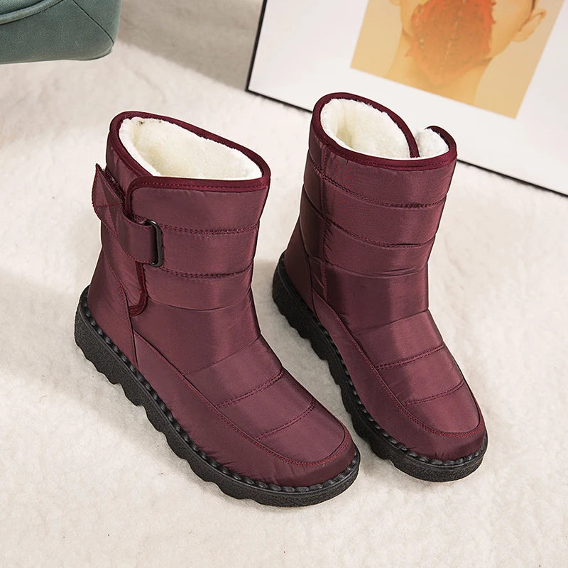 Sandra - Stilvolle und Wasserdichte Winter-Snowboots für Damen